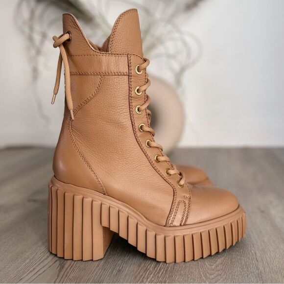 AGL Tania Leather Ankle Booties - Picture 1 of 13